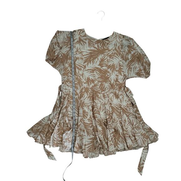Aakaa mini dress sz S Palm Tree Mini Dress - Picture 10 of 11